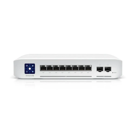 UBIQUITI UniFi Switch Enterprise Layer 3, 8 port, (8) 2.5GbE, PoE+, (2)