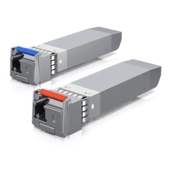 UBIQUITI zestaw wkładek SFP+ (10G), SM, WDM, 10 km, LC/UPC (2-pack)