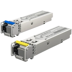 Zestaw 20 modułów Ubiquiti SFP BiDi 1,25 Gb/s 3 km