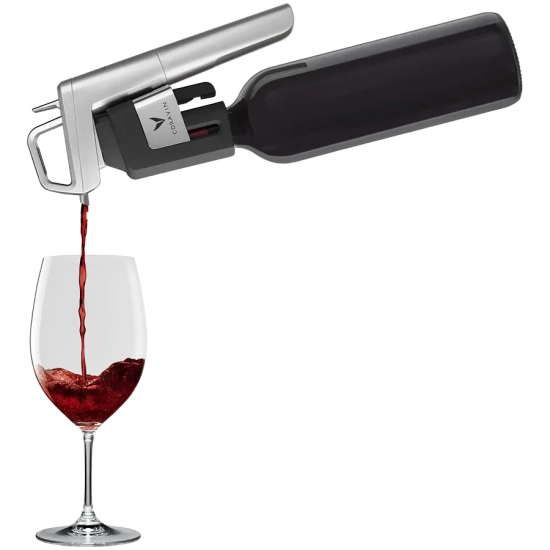 Coravin Timeless Six+ system do wina srebrny 112331B