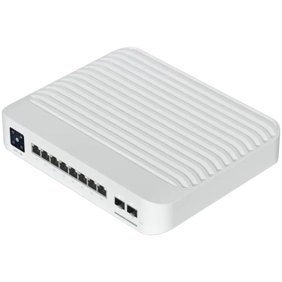Switch PoE Ubiquiti USW-PRO-8-POE-EU: 8 portów Gigabit, 6 × PoE+ i 2 ×