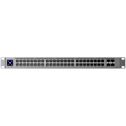 UBIQUITI UniFi Switch Pro Max, 48 port, Layer 3, (32) GbE PoE+, (16) 2.5