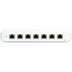 Switch PoE Ubiquiti USW-ULTRA-210W-EU: 8 portów Gigabit Ethernet; 7 wyjść
