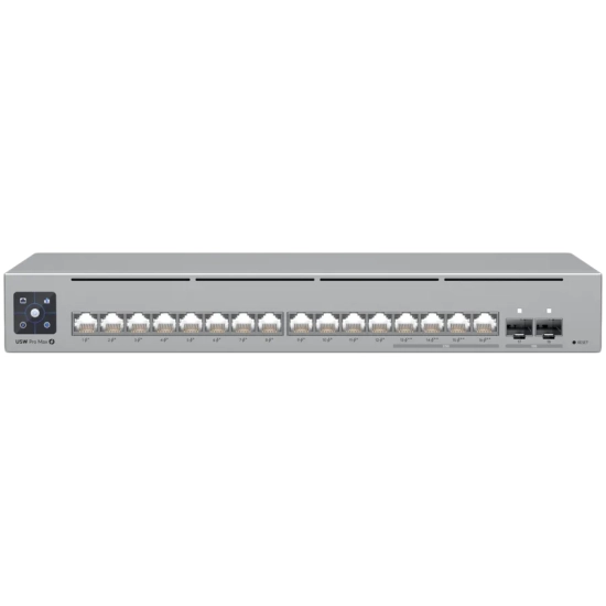 Switch Ubiquiti UniFi Pro Max 16 PoE 18p PoE ( PoE+: 12; PoE++: 4;)