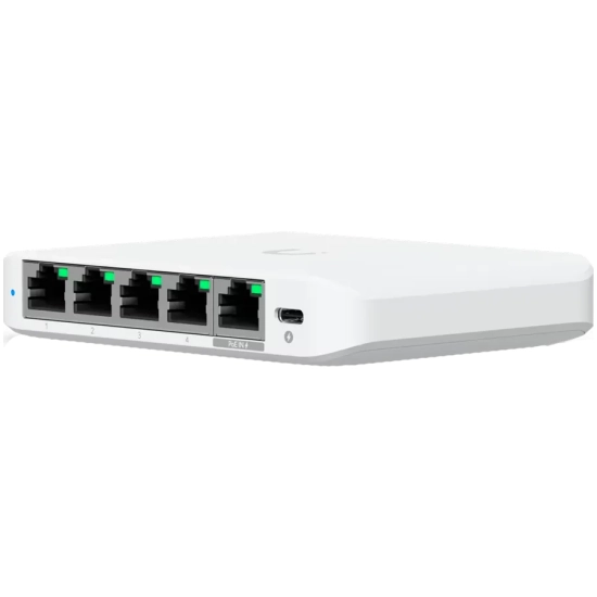 Switch Ubiquiti UniFi Flex Mini 2.5G 5p Managed 1/2,5G (USW-Flex-2.5G-5-EU)