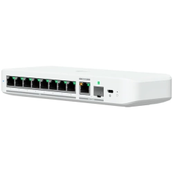 UBIQUITI UniFi Switch Flex, 8 port, (8) 2.5 GbE, (1) 10 GbE PoE+ SFP+ port