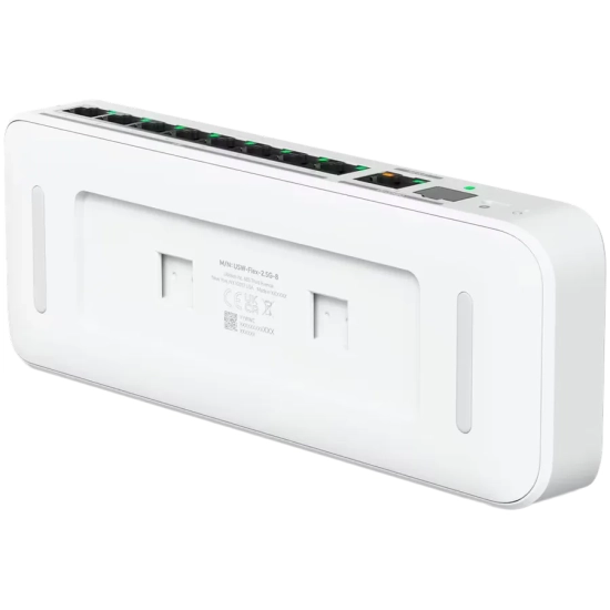UBIQUITI UniFi Switch Flex, 8 port, (8) 2.5 GbE, (1) 10 GbE PoE+ SFP+ port