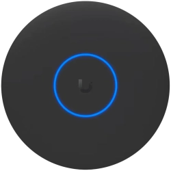 Czarny punkt dostępowy Ubiquiti UniFi U7 Pro XG, Wi-Fi 7, uplink 10 GbE