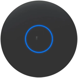 Czarny punkt dostępowy Ubiquiti UniFi U7 Pro XGS, Wi-Fi 7, uplink 10 GbE