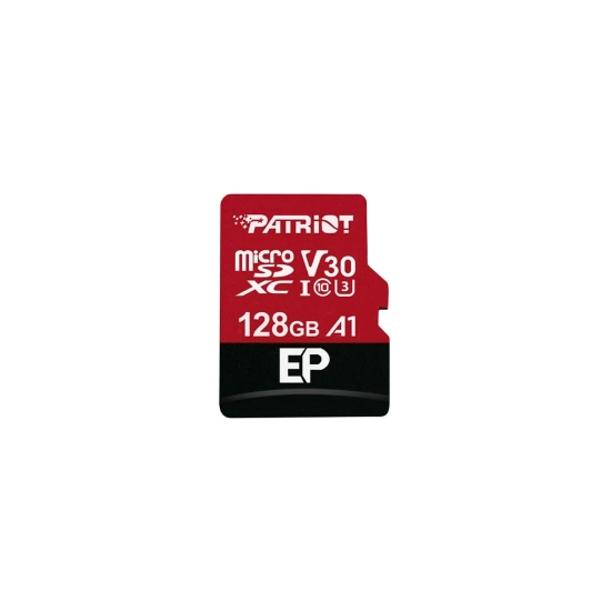 Karta pamięci Patriot EP Pro 128GB microSDXC U3 V30 A1, dokładny wariant PEF128GEP31MCX.