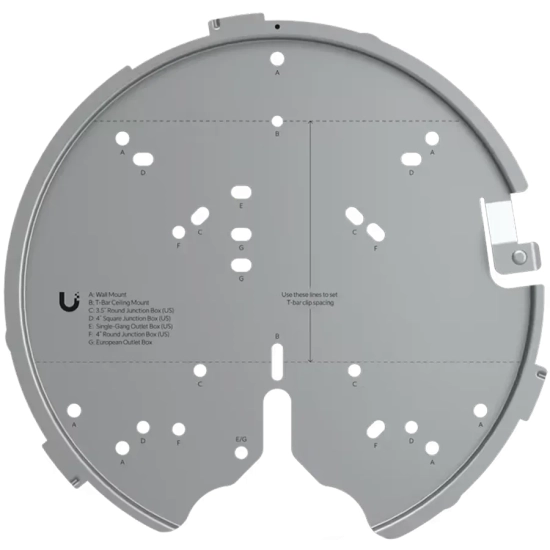 Uchwyt montażowy Ubiquiti U-PRO-MP do punktów UniFi