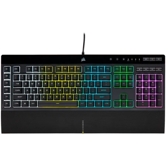 Klawiatura Corsair K55 RGB PRO Rubber Dome US