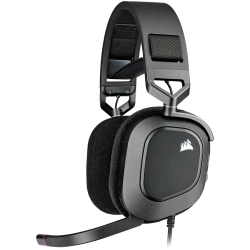 Corsair HS80 RGB USB Carbon przewodowe słuchawki gamingowe