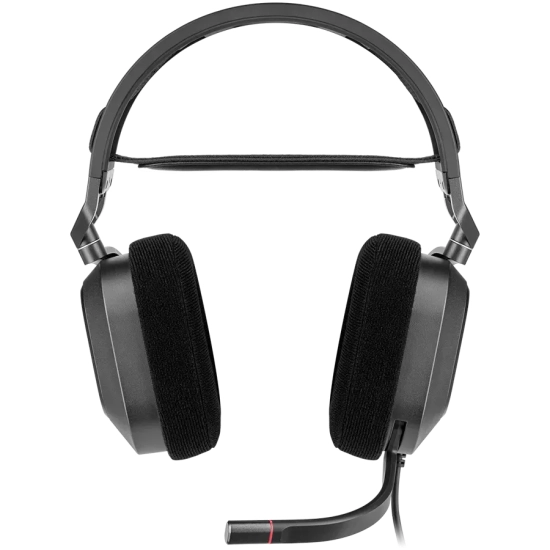 Corsair HS80 RGB USB Carbon przewodowe słuchawki gamingowe