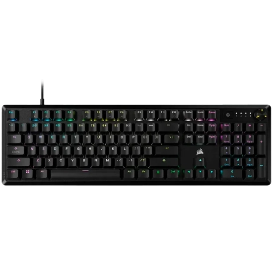Klawiatura Corsair K70 CORE RGB MLX Red US czarna