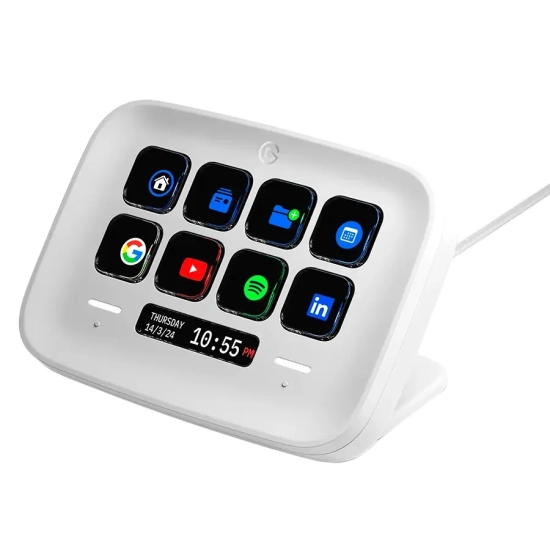 Elgato Stream Deck Neo biały kontroler skrótów
