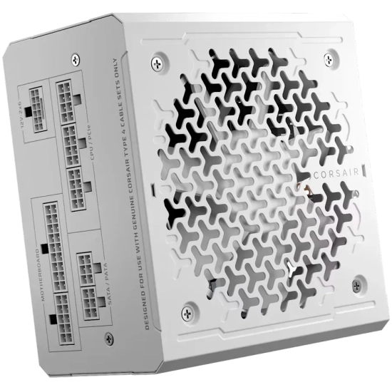 Biały zasilacz Corsair RM1000e 1000 W 80 PLUS Gold