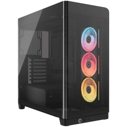 CORSAIR FRAME 4500X LX-R RGB Tempered Glass Mid-Tower, Black