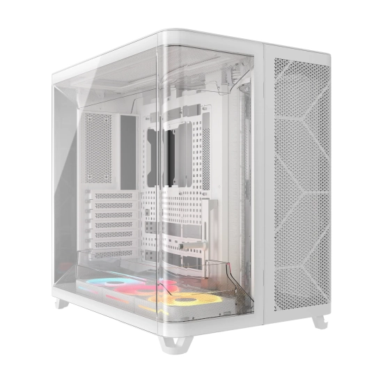 Obudowa komputerowa Corsair AIR 5400 LX-R RGB iCUE LINK Midi Tower biały