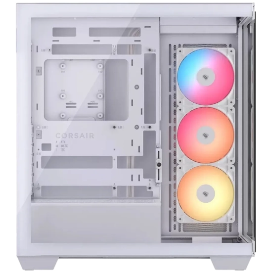 CORSAIR 3500X RSR ARGB Tempered Glass Mid-Tower, White