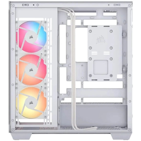 CORSAIR 3500X RSR ARGB Tempered Glass Mid-Tower, White
