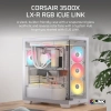 Obudowa komputerowa Corsair 3500X LX-R RGB iCUE LINK Midi Tower biały