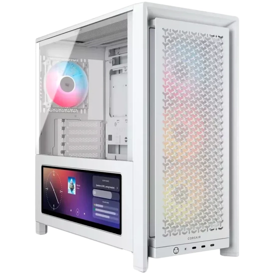 Obudowa komputerowa Corsair FRAME 4000D LCD RS Performance Midi Tower biały
