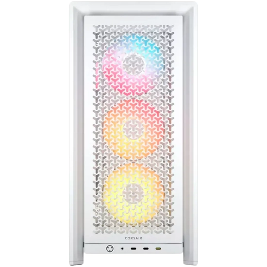 CORSAIR FRAME 4000D LCD RS Performance Mid-Tower, White