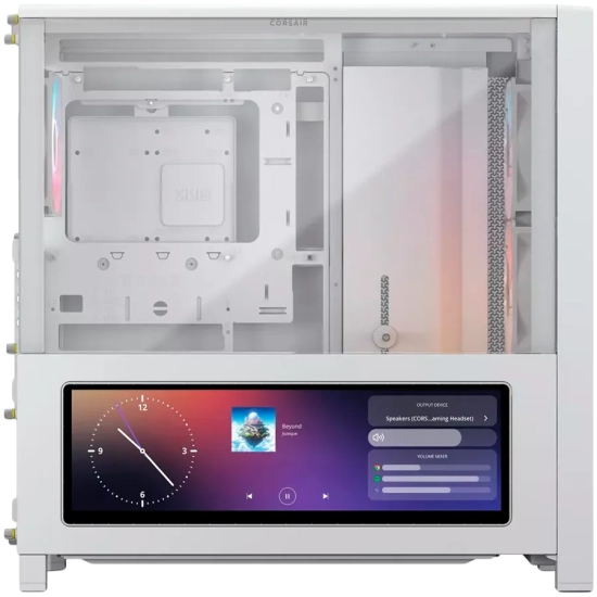 CORSAIR FRAME 4000D LCD RS Performance Mid-Tower, White