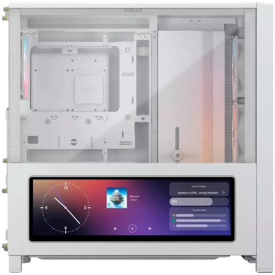 Obudowa komputerowa Corsair FRAME 4000D LCD RS Performance Midi Tower biały