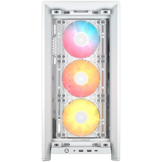 Obudowa komputerowa Corsair FRAME 4000D RS ARGB Midi Tower biały