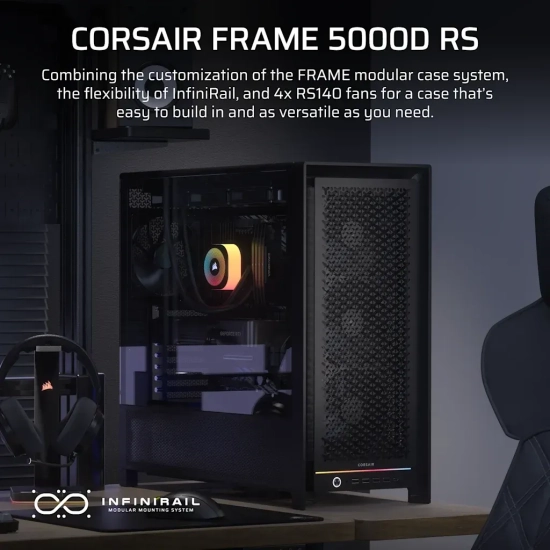 Obudowa komputerowa Corsair FRAME 5000D RS Midi Tower czarny