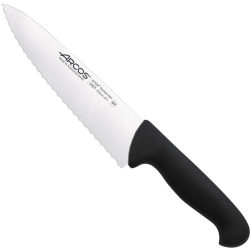 Arcos Nóż szefa kuchni kucharski ząbkowany Seria 2900 dł. 200/333 mm