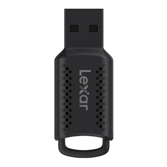 Lexar JumpDrive V400 64 GB – pendrive USB-A, wariant Czarny.