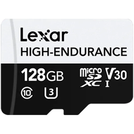 Lexar High-Endurance 128 GB karta microSDXC do nagrywania