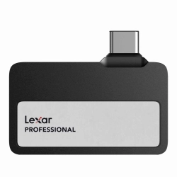 Zewnętrzny dysk SSD Lexar Professional Go SL400 2 TB w kolorze czarnym, wariant LSL400X002T-RNBNG.