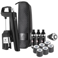 System do wina CORAVIN Timeless Six Plus 112326B czarny – urządzenie CORAVIN w wariancie Czarny.