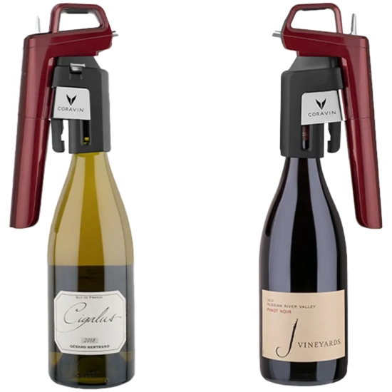 Coravin System do wina Timeless Six Plus 112336B burgundowy