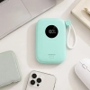 Powerbank Powerton PASTEL WPAN35-5 10000 mAh 22,5 W miętowy