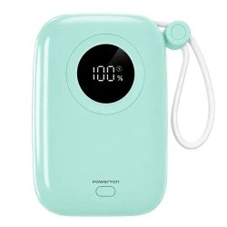 Powerbank Powerton PASTEL WPAN35-5 10000 mAh 22,5 W miętowy Powerbank Powerton PASTEL WPAN35-5 10000 mAh 22,5 W miętowy