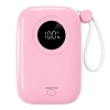 Powerbank Powerton PASTEL WPAN36-6 10000 mAh 22,5 W różowy