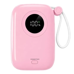 Powerbank Powerton PASTEL WPAN36-6 10000 mAh 22,5 W różowy Powerbank Powerton PASTEL WPAN36-6 10000 mAh 22,5 W różowy