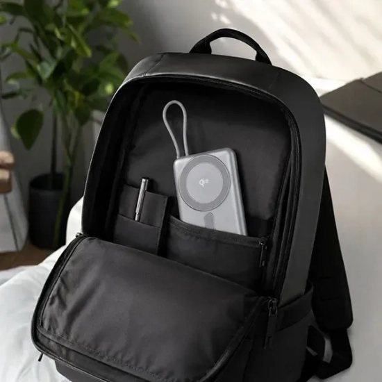 Powerbank Powerton MAGCORE WPAN31-3 10000 mAh 22,5 W srebrny