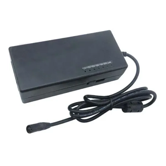 N-Face Uniwersalny zasilacz do notebooków 110-220V (el.síť), 12-24V, ładowanie laptopa, włącznik zasilania, EOL
