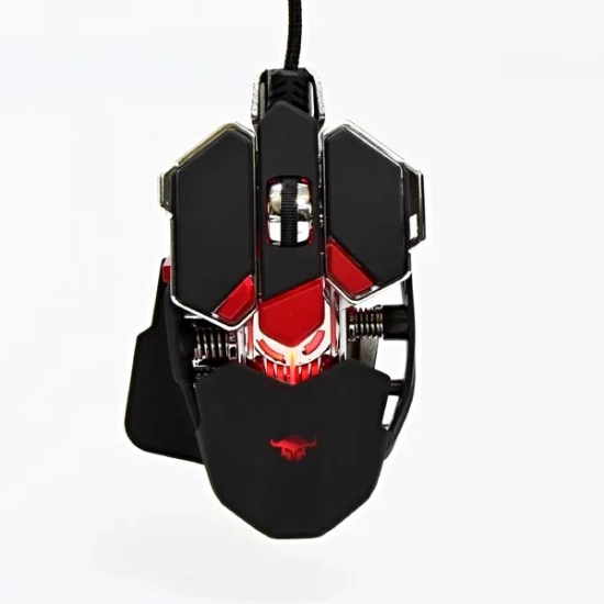 Mysz komputerowa Red Fighter M1 przewodowa, czarna, 4000 DPI