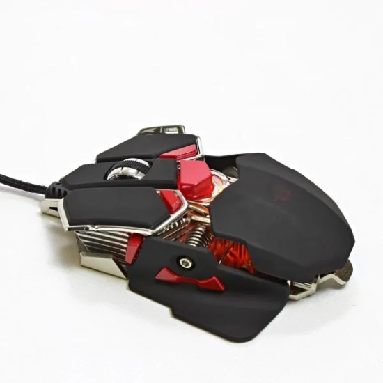 Mysz komputerowa Red Fighter M1 przewodowa, czarna, 4000 DPI