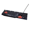 Klawiatura Red Fighter K1 przewodowa (USB) US, czarna