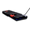 Klawiatura Red Fighter K1 przewodowa (USB) US, czarna