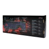 Klawiatura Red Fighter K1 przewodowa (USB) US, czarna