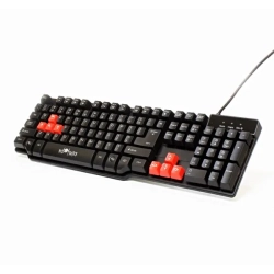 Klawiatura Red Fighter K1 przewodowa (USB) US, czarna